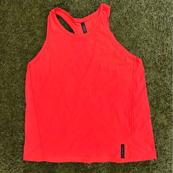 Athleta Tops - Athleta x Allyson Felix Womens Ultimate Legend Sleeveless Tank Top Neon Orange L